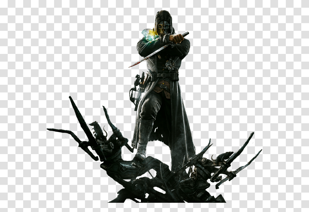 Free Dishonored Logo Download Dishonored, Person, Human, Ninja, Samurai Transparent Png