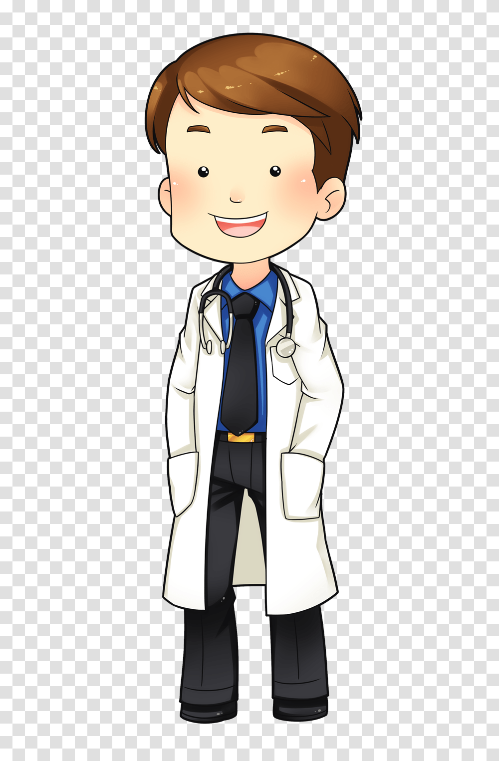 Free Doctor Clip Art, Person, Coat, Lab Coat Transparent Png