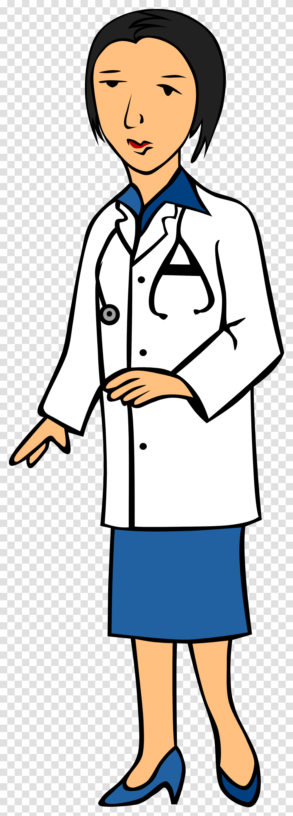 Free Doctor Cliparts People Who Help Us Doctor, Person, Human, Clothing, Apparel Transparent Png