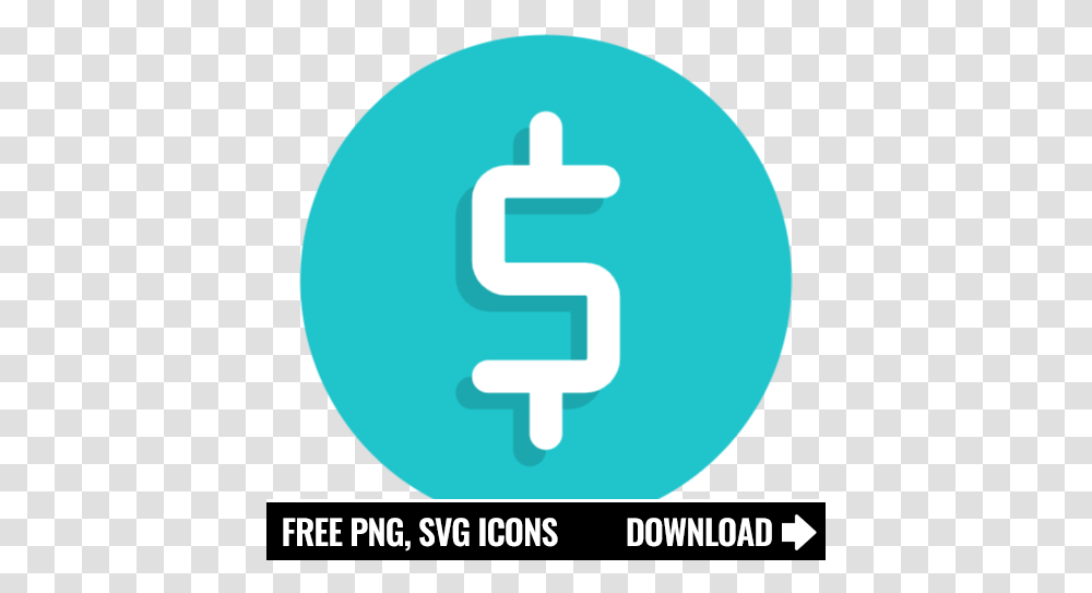 Free Dollar Sign Icon Symbol Vertical, Number, Text, Logo, Trademark Transparent Png