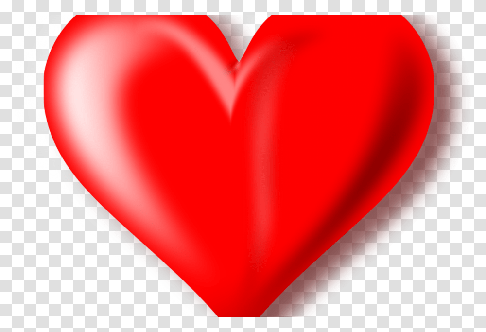 Free Download 3d Red Heart Background Mart Heart, Balloon Transparent Png