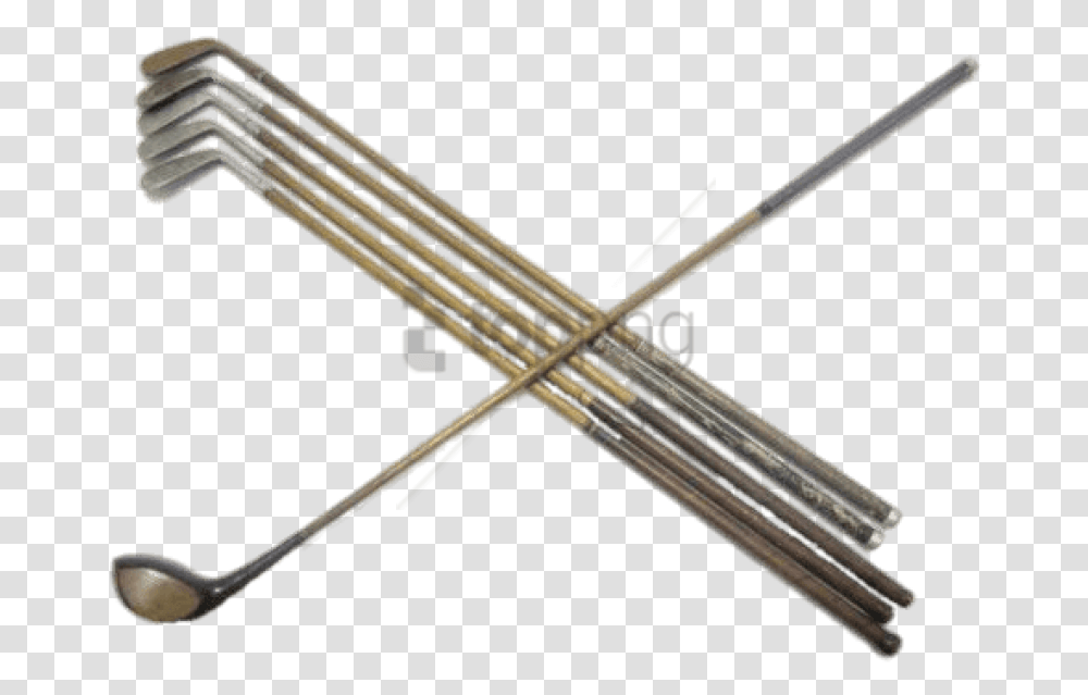 Free Download Antique Golf Clubs Images Background Golf Club, Arrow, Sword, Blade Transparent Png