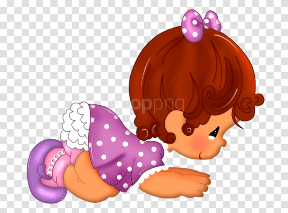 Free Download Baby Girl Cartoon Free Clipart Baby Girl Clipart, Toy, Helmet, Apparel Transparent Png
