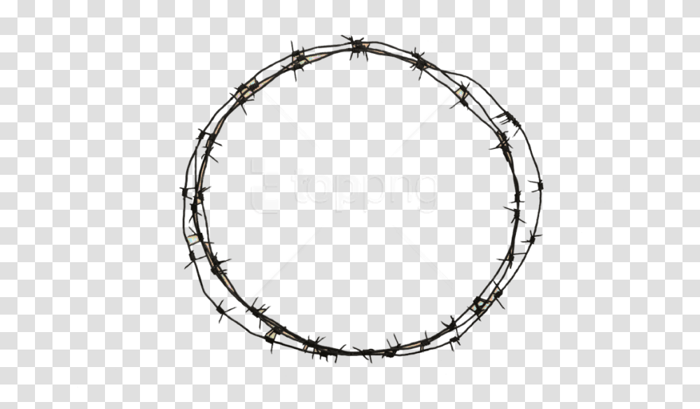 Free Download Barbwire Images Background Circle Barbed Wire, Leisure Activities Transparent Png