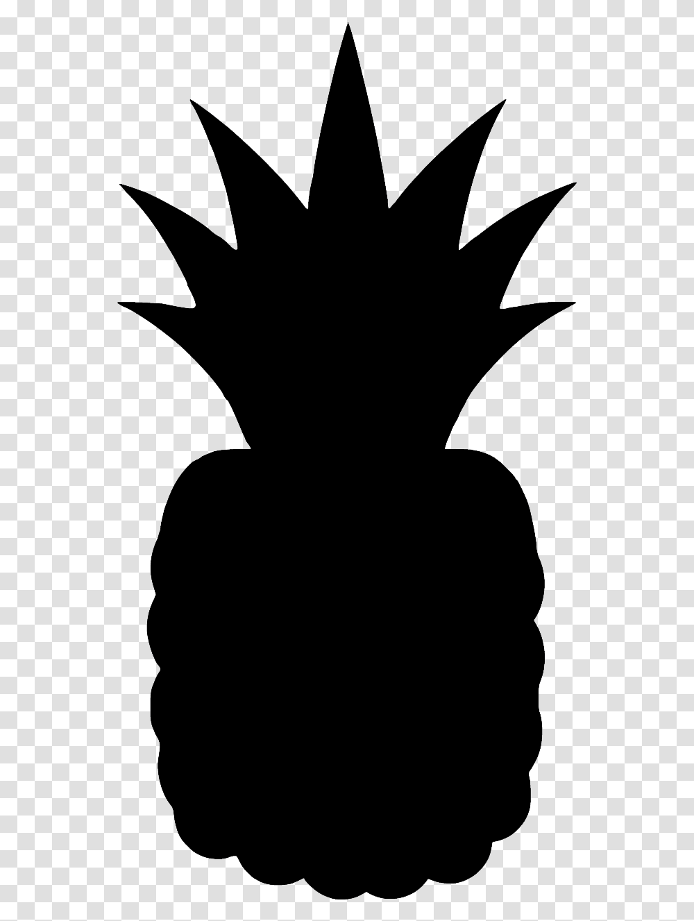 Free Download Black Pineapple Clipart Pineapple, Silhouette, Bow, Stencil, Animal Transparent Png