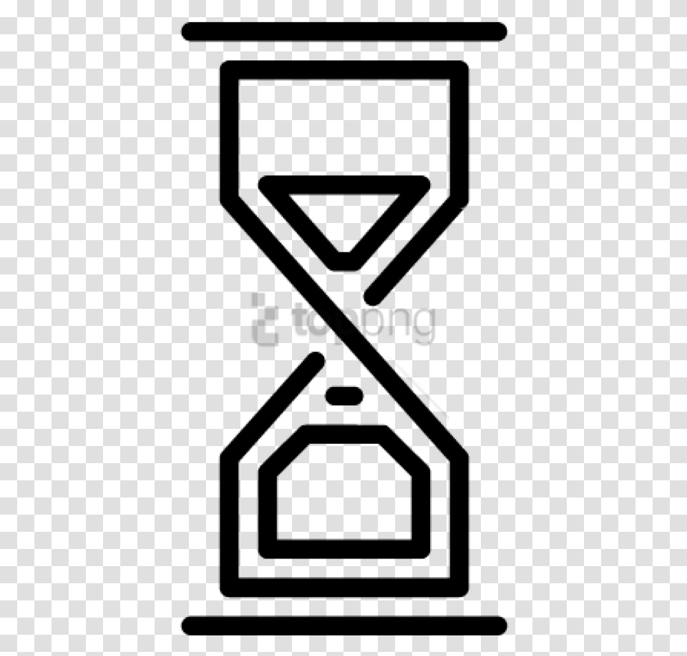 Free Download Blue Hourglass Gif Icon Images Sand Clock Vector, Label, Stencil Transparent Png