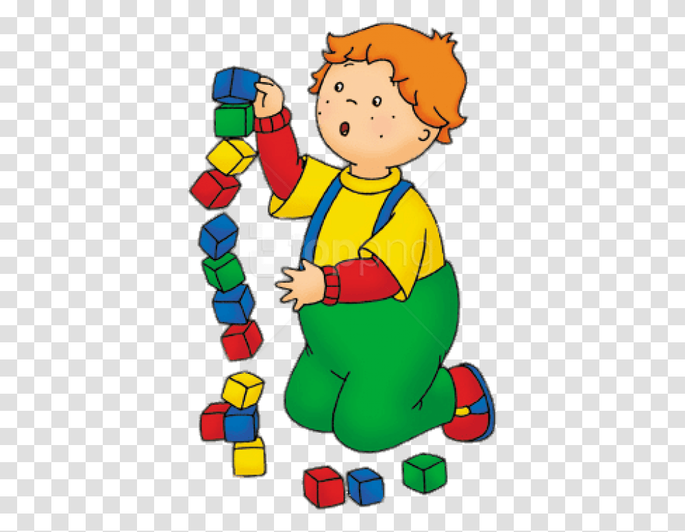 Free Download Caillou S Friend Leo Playing With Caillou Leo, Costume, Toy, Fireman, Elf Transparent Png