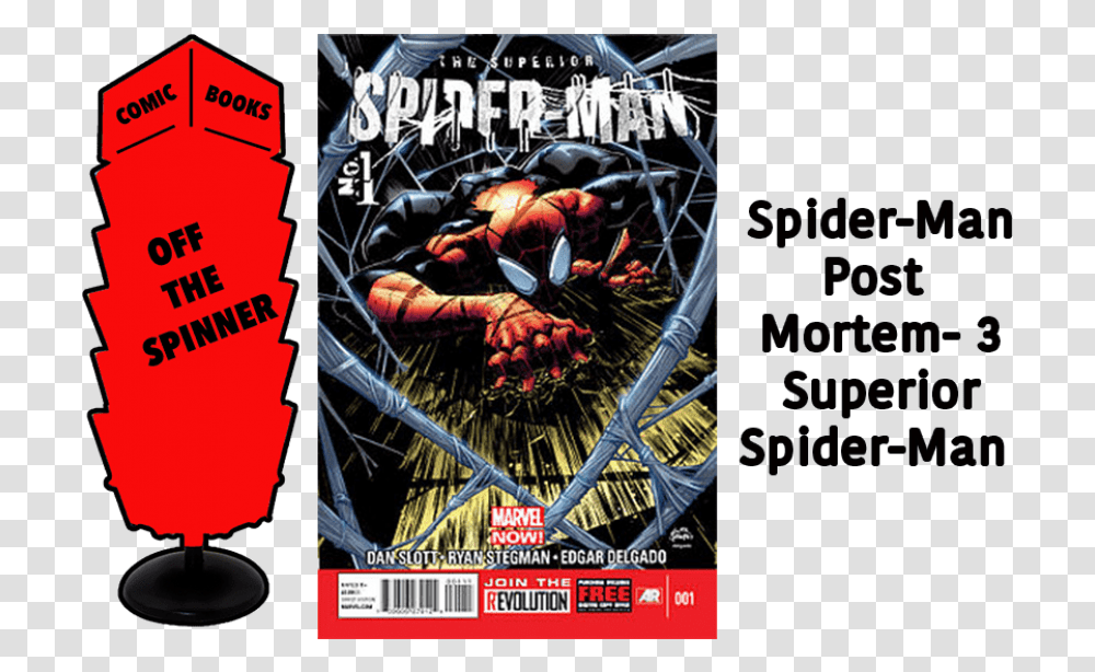 Free Download Courtesy Marvel Comics Images Superior Spider Man Dan Slott, Poster, Advertisement, Flyer, Paper Transparent Png