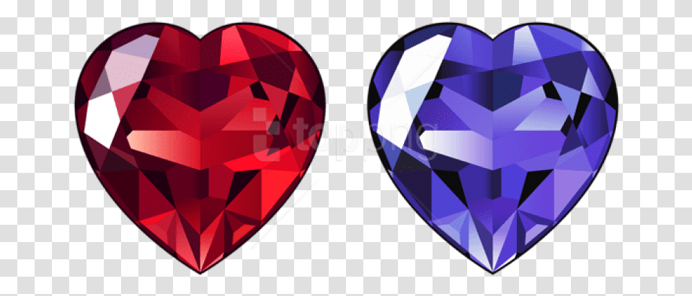 Free Download Diamond Hearts Clipart Blue Heart Diamond Vector, Gemstone, Jewelry, Accessories, Accessory Transparent Png