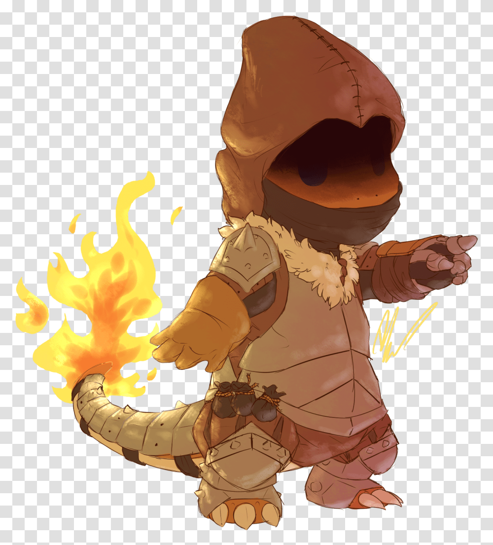 Free Download Dungeon Drawing Spooky Darkest Dungeon Pokemon Human, Fire, Person, Flame, Helmet Transparent Png