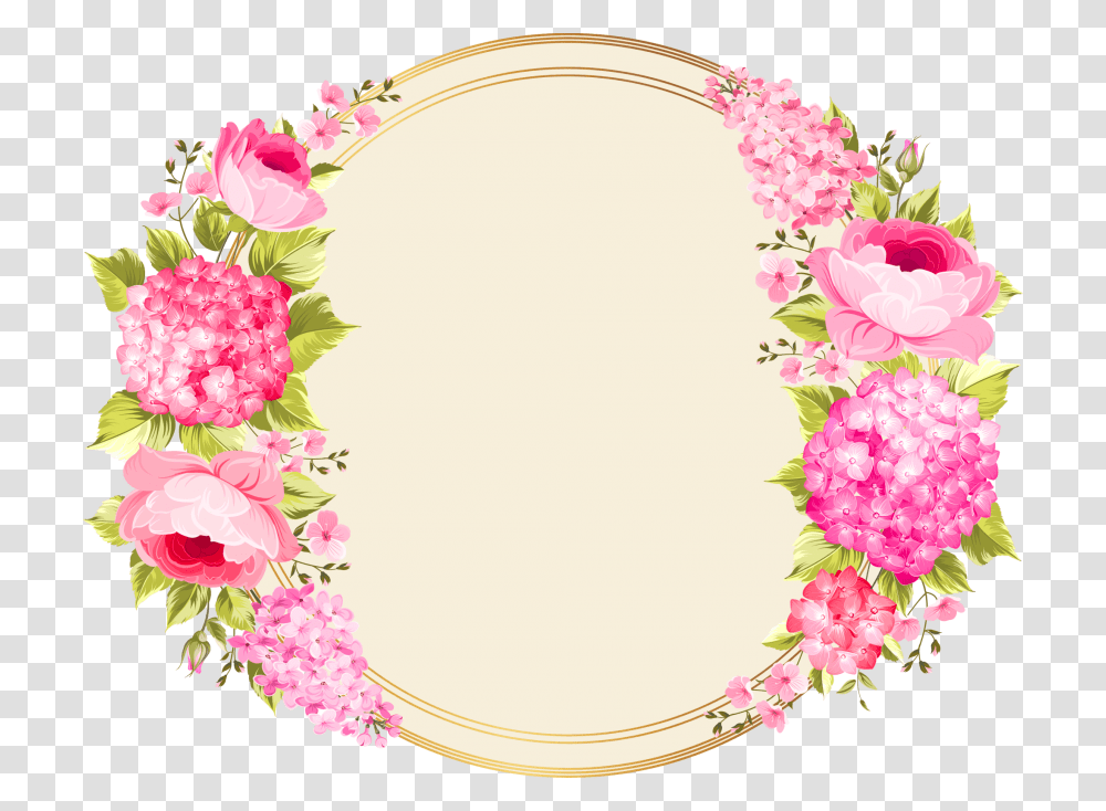 Free Download Etiquetas Vintage Flores Images Flower Circle Frame, Floral Design, Pattern Transparent Png
