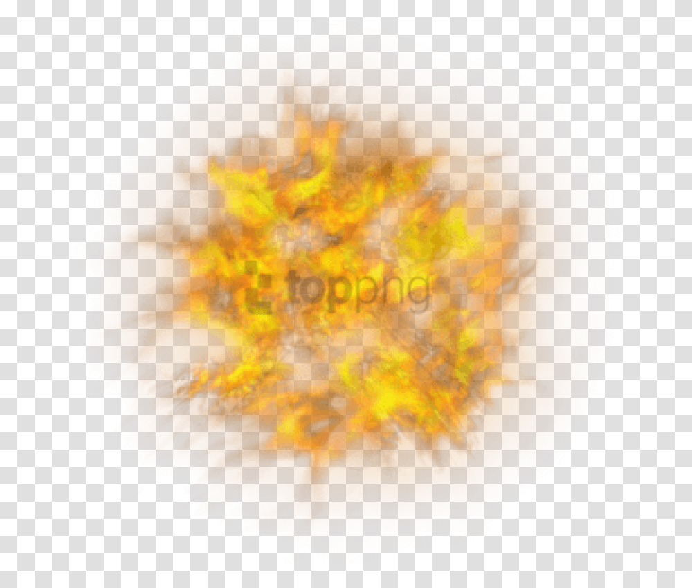 Free Download Fire Effect Photoshop Images Yellow Smoke Effect, Ornament, Bonfire, Flame, Fractal Transparent Png