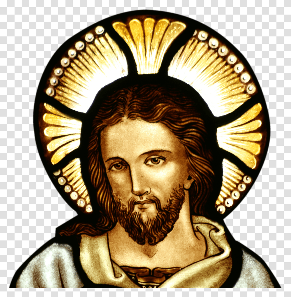 Free Download Gabriel Jesus Images Background Jesus Christ, Person, Human, Stained Glass Transparent Png