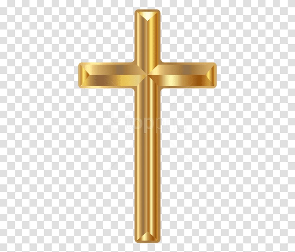 Free Download Gold Cross Images Background Background Gold Cross, Crucifix Transparent Png