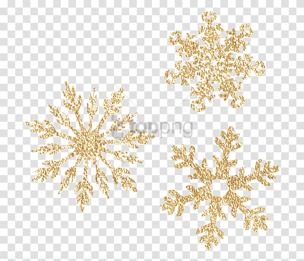 Free Download Golden Snowflakes Gold Snowflake Border, Chandelier, Lamp, Pattern Transparent Png