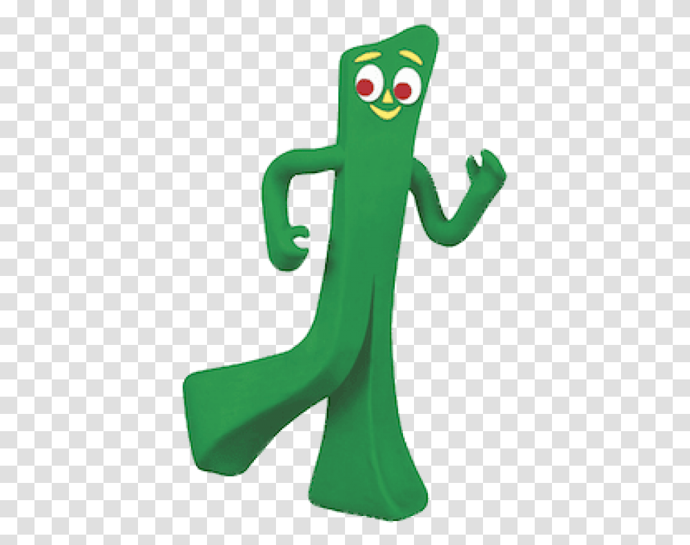 Free Download Gumby Running Clipart Photo Gumby, Cross, Can Opener, Tool, Statue Transparent Png