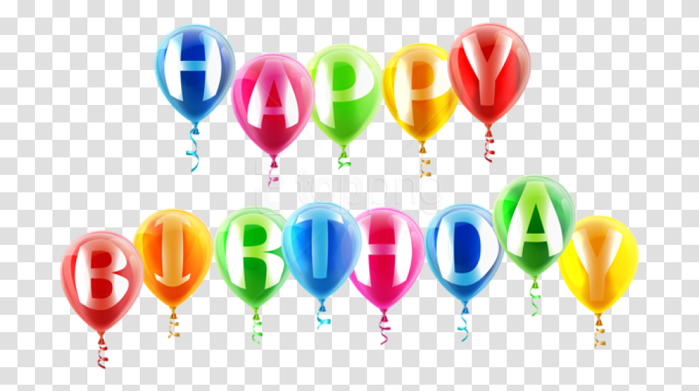 Free Download Happy Birthday Balloons Images Transparent Png