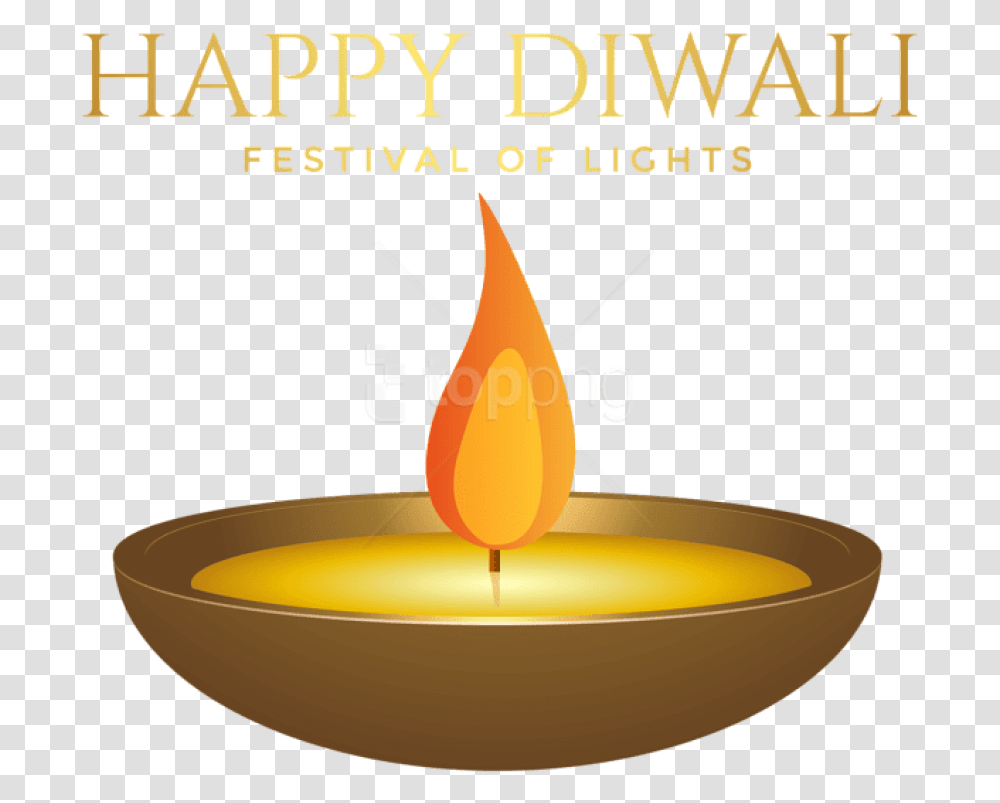 Free Download Happy Diwali Clipart Photo Diwali Diva Border Frame In Clipart, Fire, Candle, Flame, Incense Transparent Png