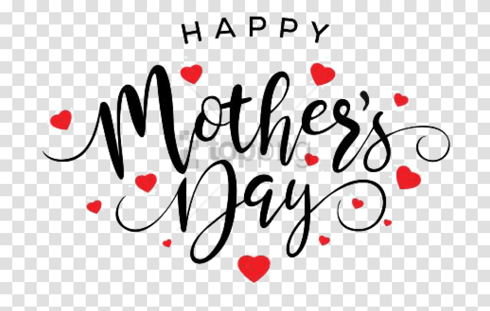 Free Download Happy Mothers Day 2018 Images Happy Mother's Day Batch, Handwriting, Calligraphy, Label Transparent Png