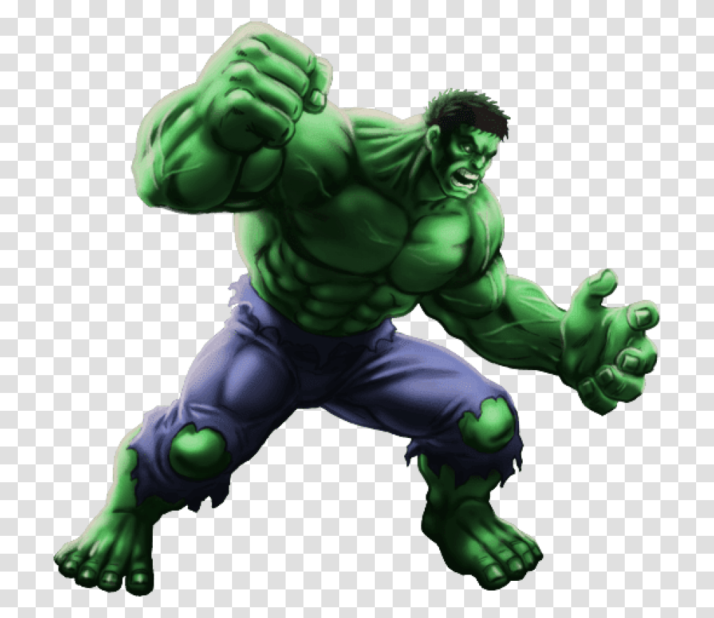 Free Download Hulk Savage Clipart Photo Hulk Facing To The Right, Toy, Alien, Green, Hand Transparent Png