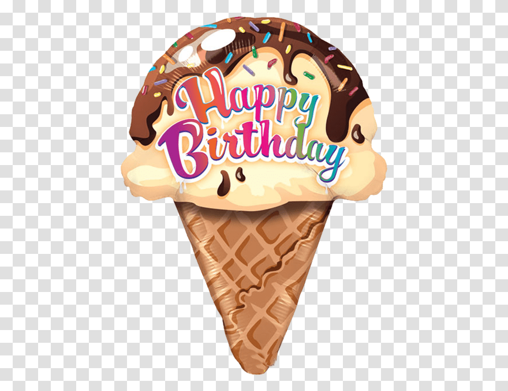 Free Download Icon Folder Clip Art Library Happy Birthday Ice Cream Meme, Dessert, Food, Creme, Birthday Cake Transparent Png
