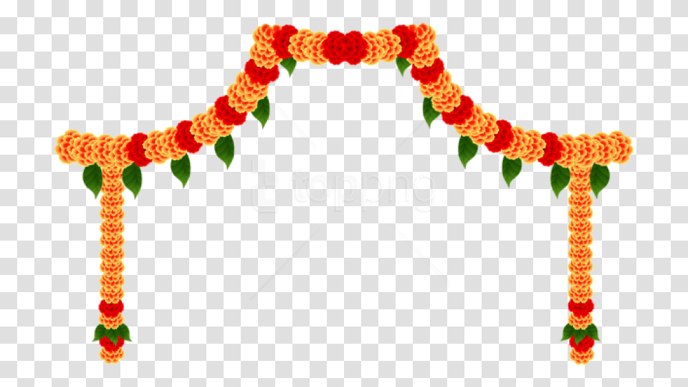 Free Download India Floral Decor Flower Decoration In, Plant, Text, Knitting, Symbol Transparent Png