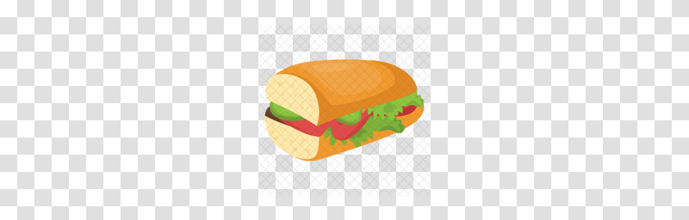 Free Download Line Art Clipart Panini Submarine Sandwich, Food, Hot Dog, Rug Transparent Png