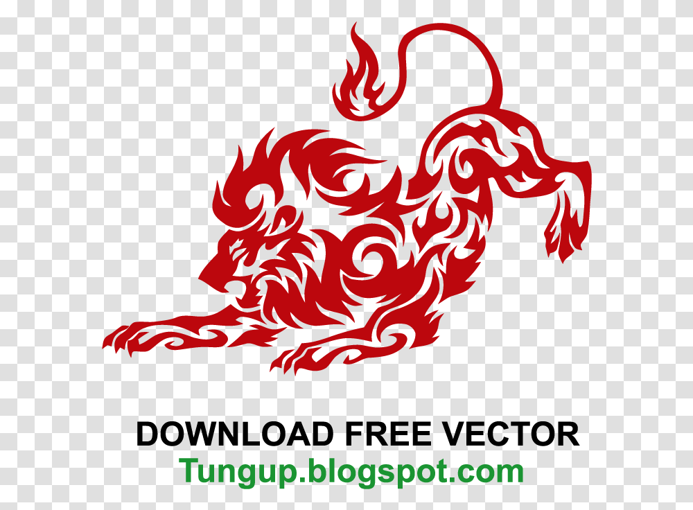 Free Download Logo Lion Abstract Nice Tung Up Tribal Lion Tattoo, Dragon, Poster, Advertisement Transparent Png