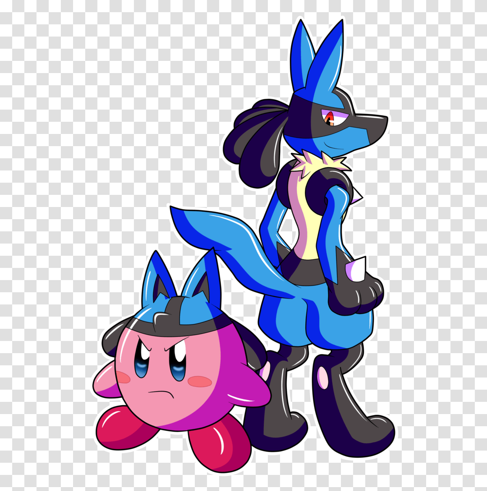 Free Download Lucario And Kirby Clipart Lucario Riolu, Floral Design, Pattern, Purple Transparent Png