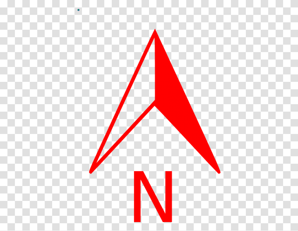 Free Download North Arrow Images North Arrow Red, Triangle Transparent Png
