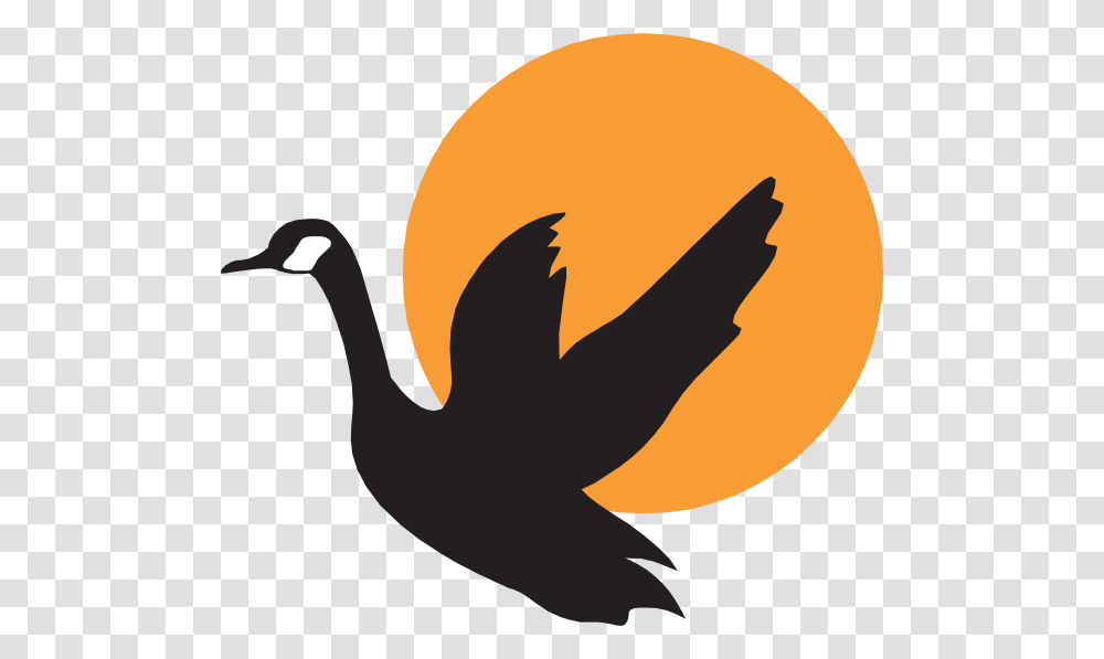 Free Download Of Goose Icon Clipart, Bird, Animal, Silhouette Transparent Png