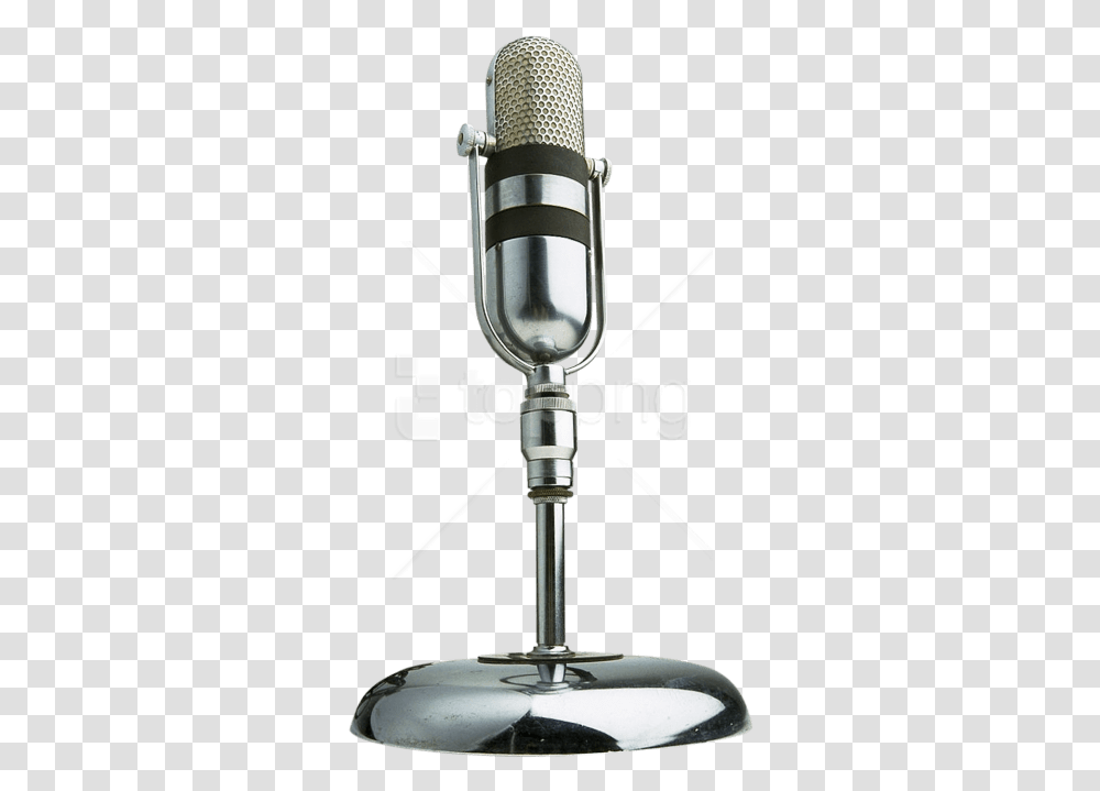 Free Download Old Microphone Old Microphone, Glass, Steamer, Lighting Transparent Png