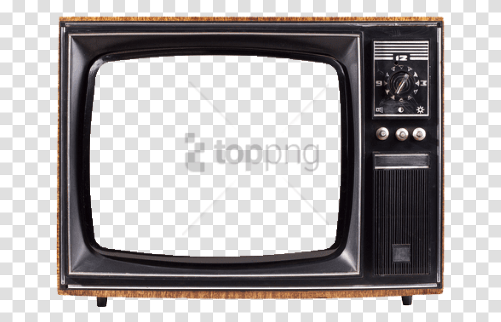 Free Download Old Television Images Old Tv Overlay, Monitor, Screen, Electronics, Display Transparent Png