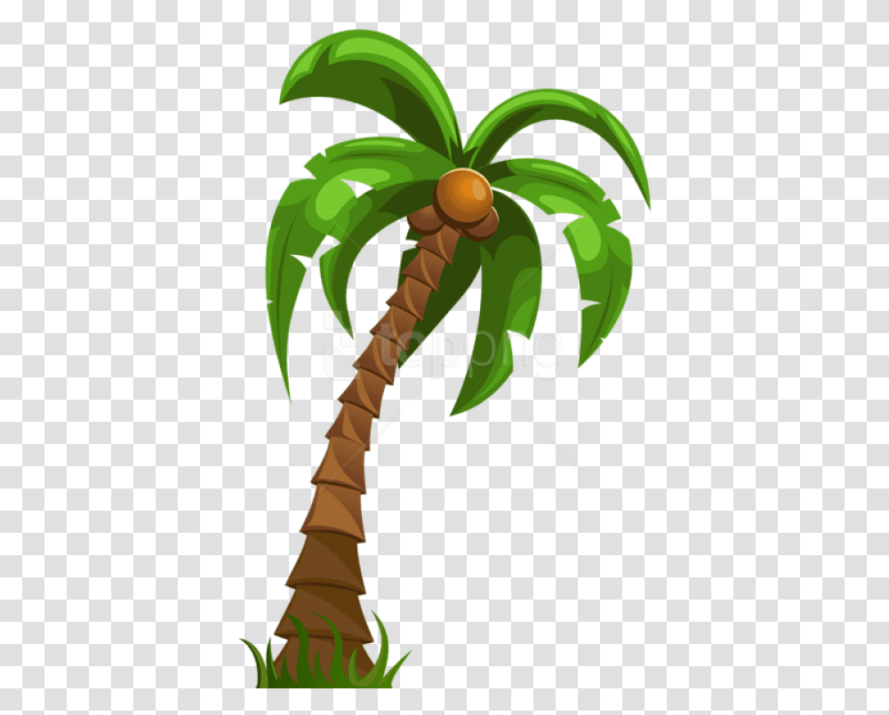 Free Download Palm Images Background Cartoon Palm Tree, Plant, Food, Fruit, Leaf Transparent Png