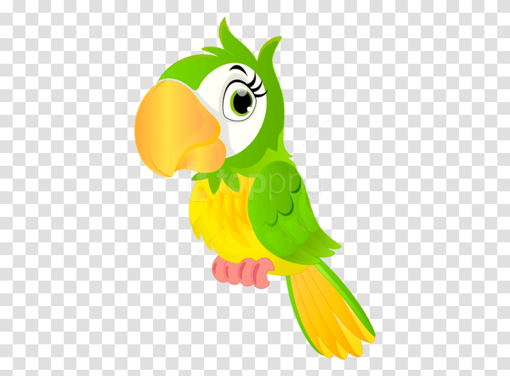 Free Download Parrot Cartoon Clipart Photo Cute Parrot Cartoon, Animal, Bird, Toy, Parakeet Transparent Png