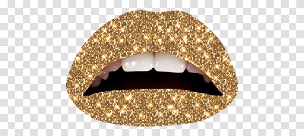 Free Download Pin Lips Gold Kiss Lipstick Mouth Red Teeth Hd Background Gold Glitter Lips, Light, Lamp, Aluminium, Diamond Transparent Png