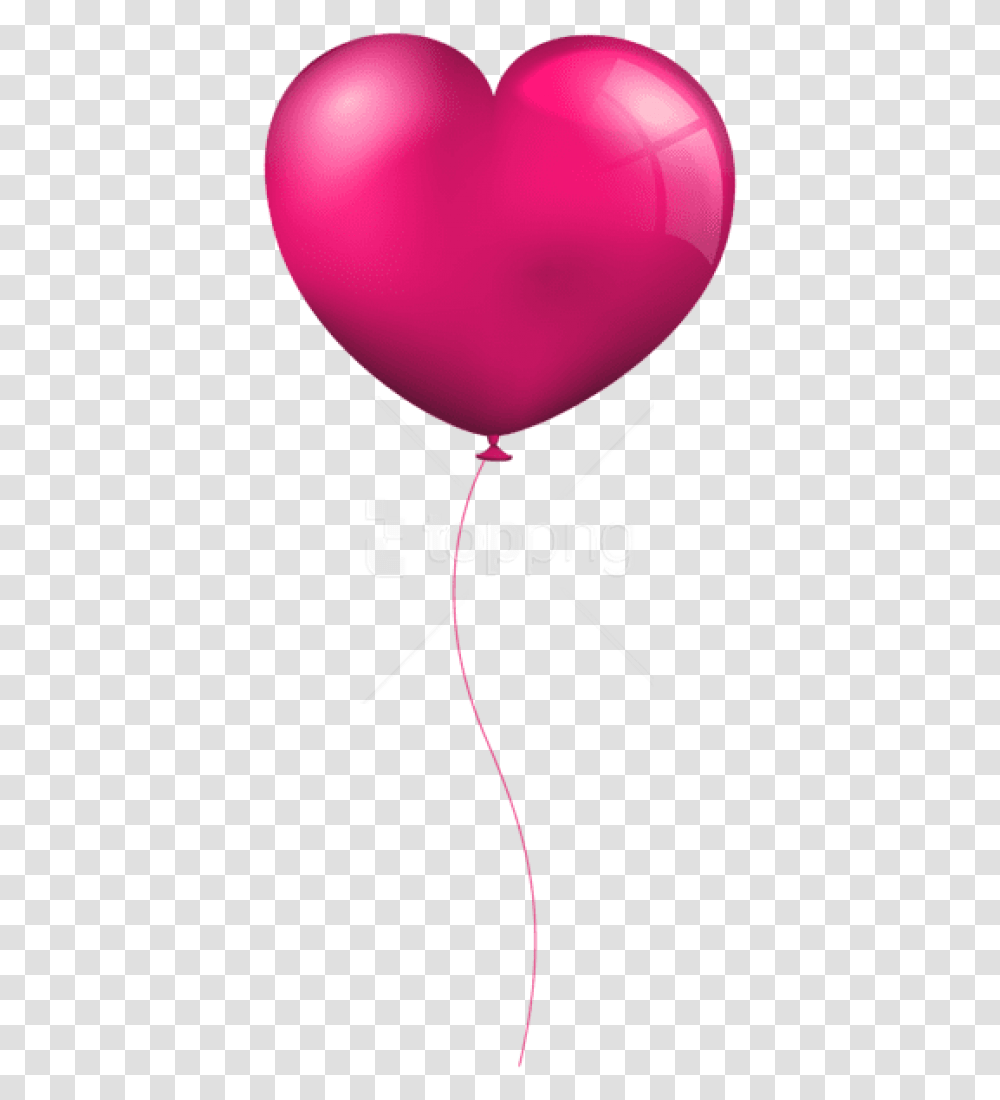Free Download Pink Heart Balloon Images Background Balloon Transparent Png