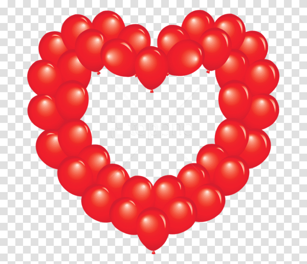 Free Download Red Heart Balloon Heart Balloon Images Clipart, Hand, Crowd Transparent Png