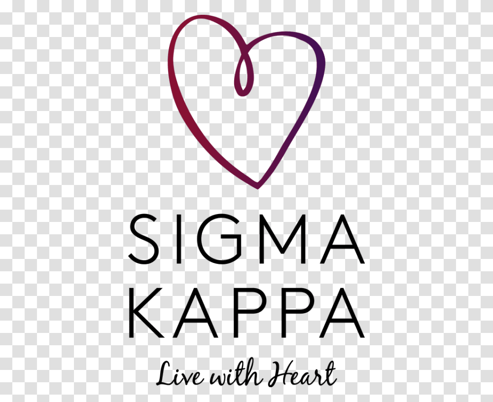 Free Download Sigma Kappa Live With Heart Images Sigma Kappa Live With Heart, Label, Alphabet Transparent Png