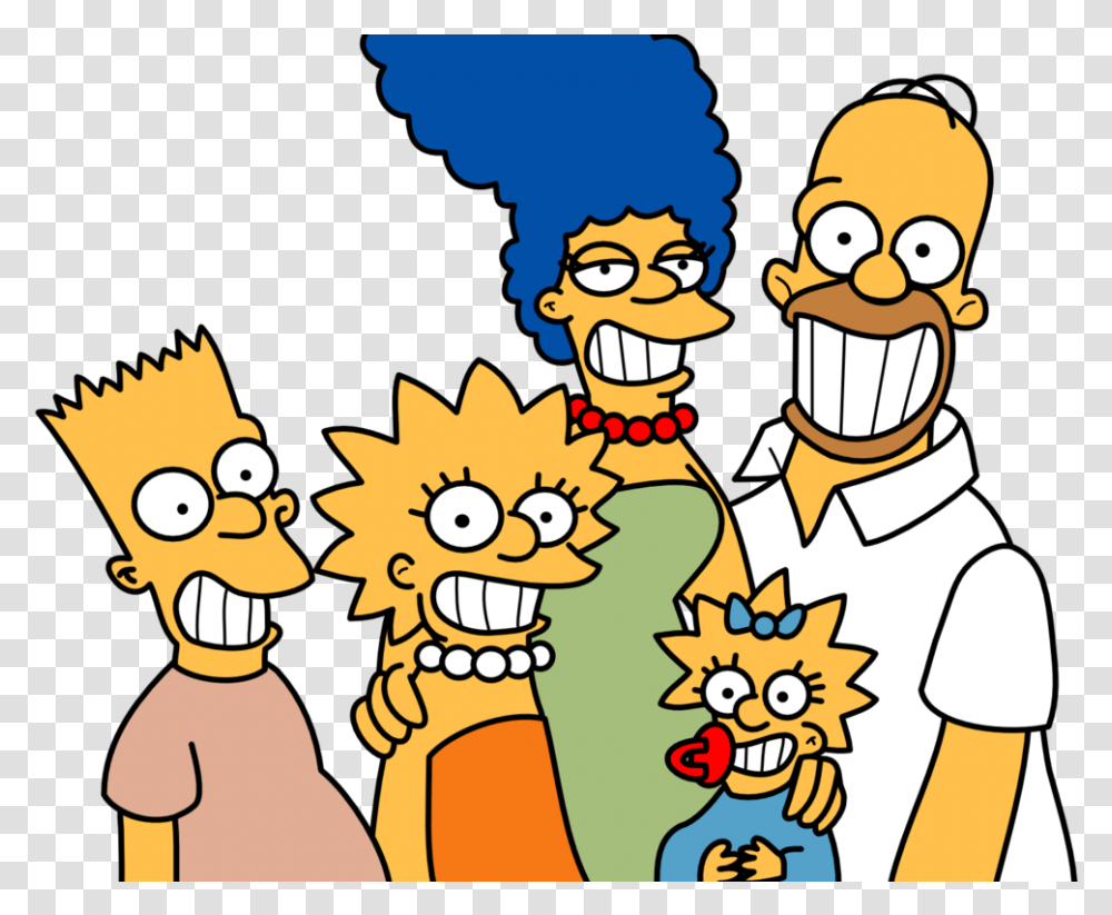 Free Download Simpson Family Vector Clipart Homer Simpson Simpsons Family Vector, Performer, Poster, Advertisement Transparent Png