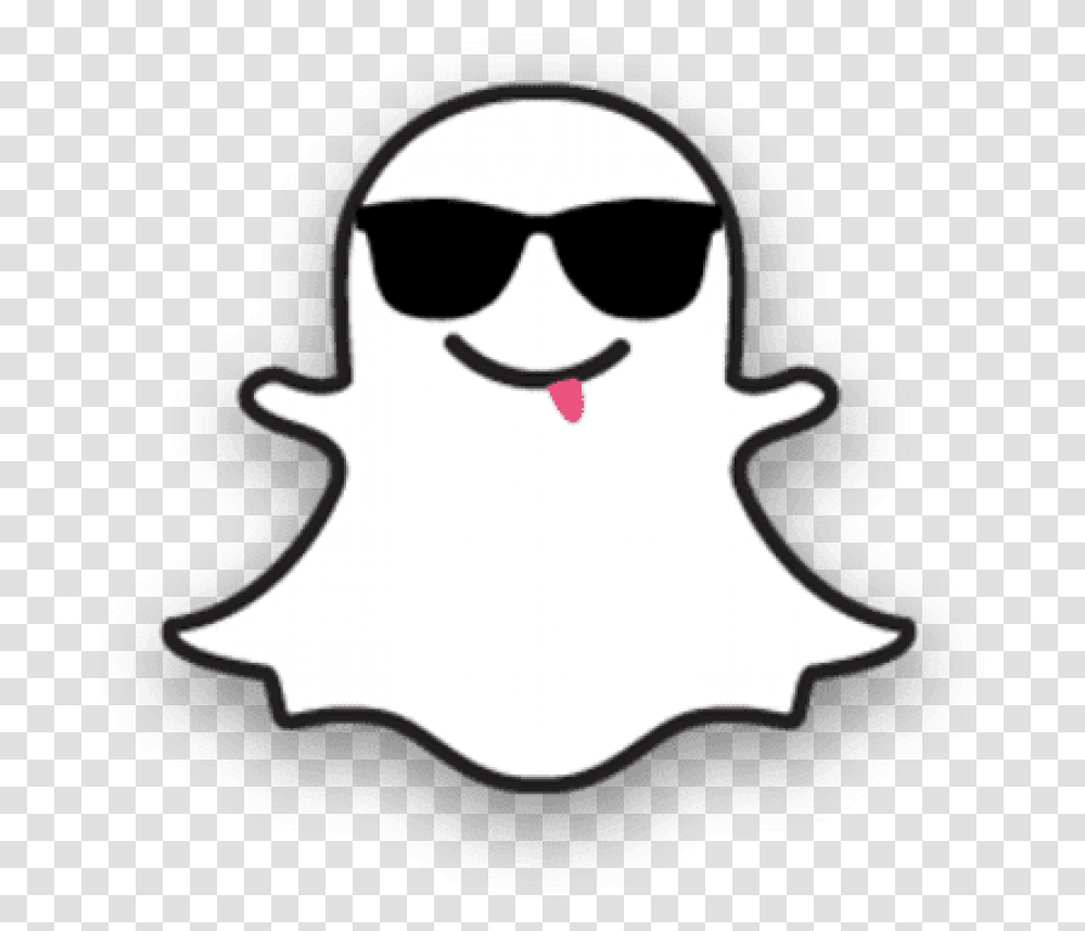 Free Download Snapchat Ghost Snapchat Ghost, Sunglasses, Accessories, Accessory, Stencil Transparent Png