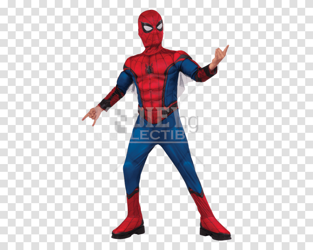 Free Download Spiderman Homecoming Costume For Kids Spiderman Costume, Ninja, Person Transparent Png