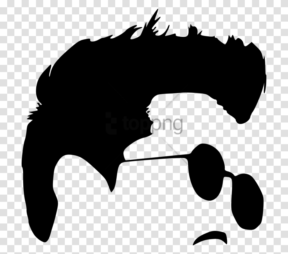 Free Download Sunglasses Silhouette Images Wajah Siluet, Stencil, Animal, Mammal Transparent Png