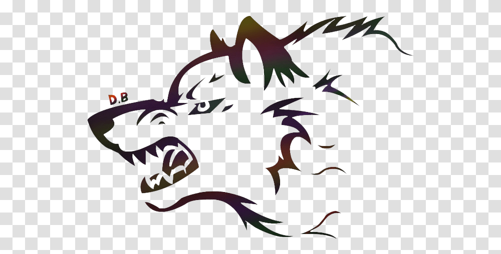 Free Download Wolf Tattoo, Leaf, Plant Transparent Png