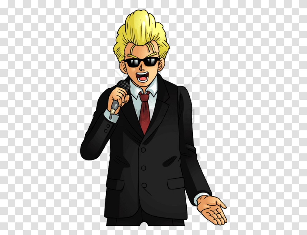 Free Dragon Ball Referee Image With Referee Dragon Ball, Tie, Accessories, Clothing, Suit Transparent Png
