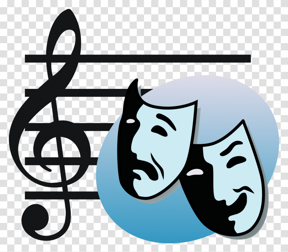 Free Drama Clipart Black And White Clip Art Musical Theatre, Text, Label, Alphabet, Number Transparent Png