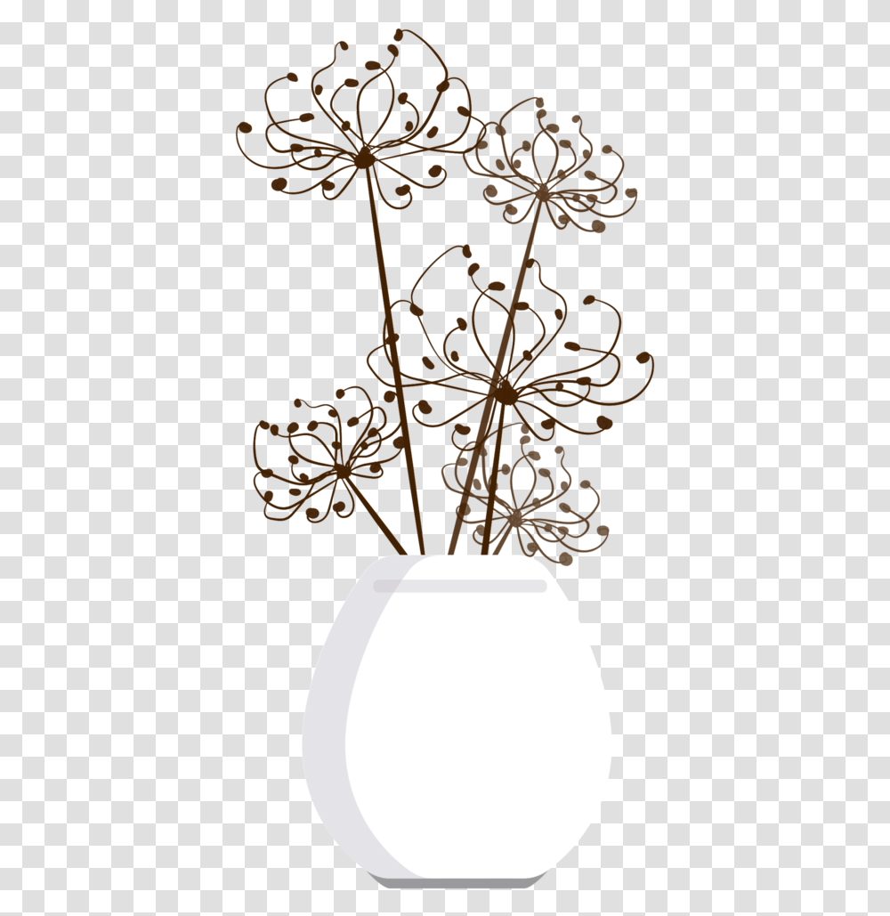 Free Dried Flower Pot With Background Decorative, Cushion, Lamp, Pillow, Floral Design Transparent Png
