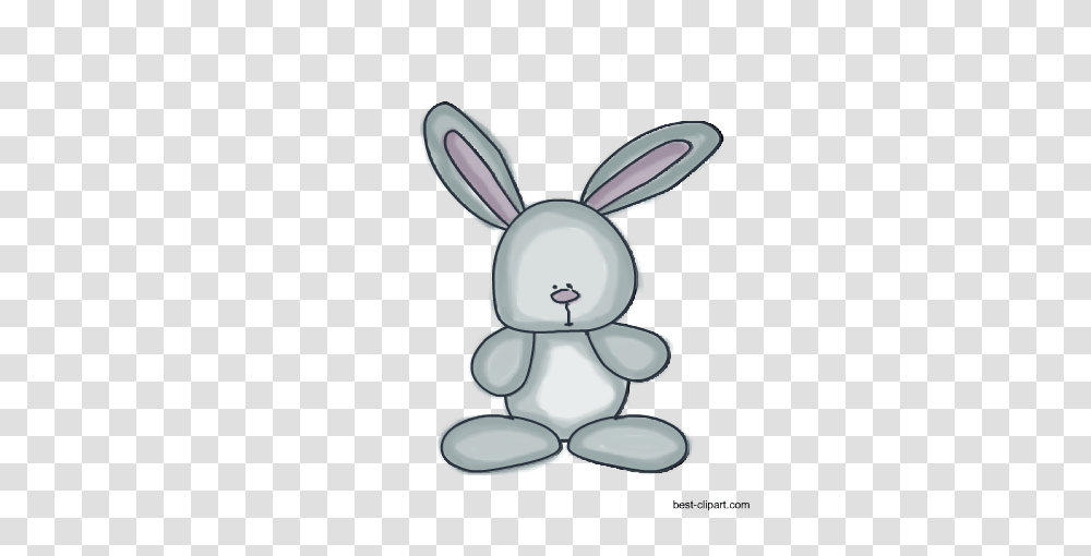 Free Easter Clip Art Easter Bunny Eggs And Chicks Clip Art, Mammal, Animal, Rabbit, Rodent Transparent Png