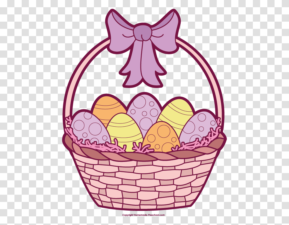 Free Easter Clipart, Food, Basket, Egg, Rug Transparent Png