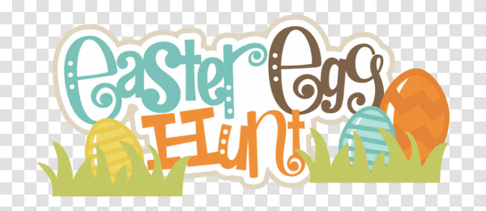 Free Easter Egg Hunt Images Easter Egg Hunt Title, Alphabet, Label, Number Transparent Png
